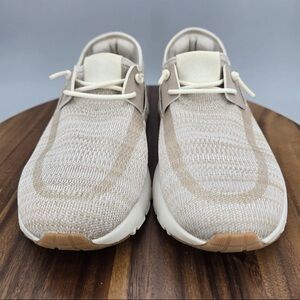 Hey Dude Sirocco Shoes Womens 8 Neutral Beige Knit Lightweight Comfort Casual